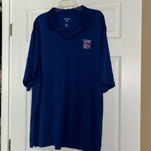 Mens Antigua New York Rangers Polo 2XL